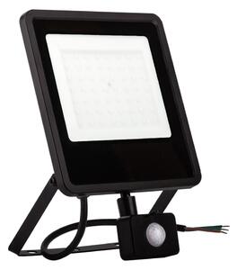 LED Venkovní reflektor se senzorem LED/20W/230V 4000K IP65 černá