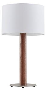 Lucande - Lakira Stolní Lampa M White/Wood - Lampemesteren