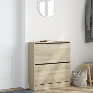 Botník dub sonoma 80 x 21 x 87,5 cm kompozitní dřevo
