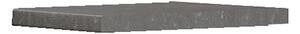 Kuchyňská pracovní deska pro rohovou skříňku APL 29 cm, tmavě šedý travertin