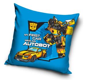 Carbotex Povlak na polštářek 40x40 cm - Transformers Bumblebee