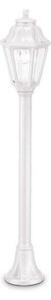 Exteriérové ​​stojanové svítidlo Ideal lux 120454 ANNA PT1 BIANCO 1xE27 60W IP44