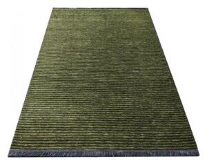 Černo-zelený protiskluzový koberec Diamond Šířka: 160 cm | Délka: 230 cm