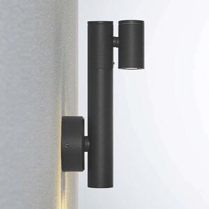 Lucande - Saige 2 LED Venkovní Nástěnné Svítidlo Dark Grey - Lampemesteren