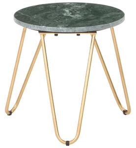Konferenční stolek Ayala - 40x40x40cm | zelený
