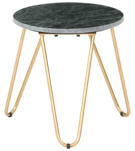 Konferenční stolek Ayala - 40x40x40cm | zelený