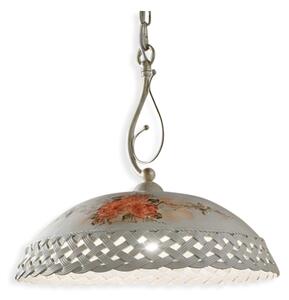 Ferroluce Závěsné vintage svítidlo VERONA, ∅ 42 cm, 1xE27