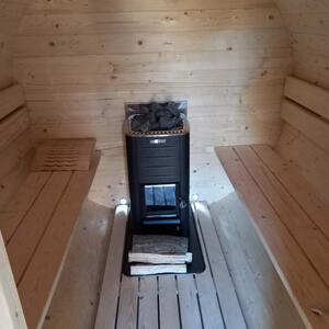 Finská sudová sauna 200, s kamny vč. lávových kamenů, amRelax