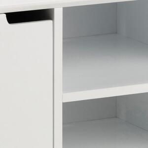Scandi Bílá skříňka Marika 96 x 38 cm