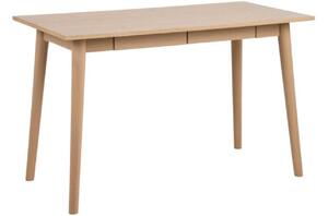 Scandi Přírodní dubový pracovní stůl Maryt 120x60 cm