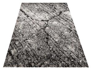 Moderní koberec s motivem mramoru hnědé barvy Šířka: 120 cm | Délka: 170 cm