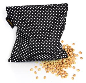 GADEO nahřívací třešňový mini polštářek LITTLE DOTS BLACK