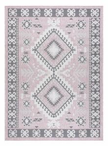 Kusový koberec Aztec růžový 80x150cm