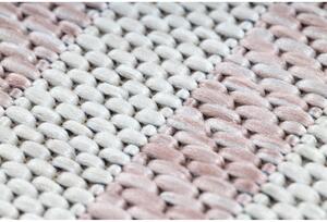 Kusový koberec Labyrint růžový 120x170cm