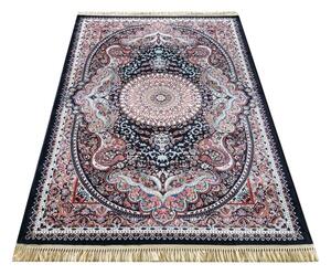 Nadčasový vintage koberec s červeným vzorováním Šířka: 150 cm | Délka: 230 cm