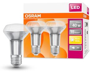 2 ks kvalitní LED žárovka E27 2,6 W STAR teplá bílá