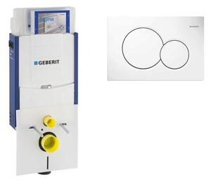 Geberit Modul pro zazdění s výplní, tlačítko bílé GK108SET2