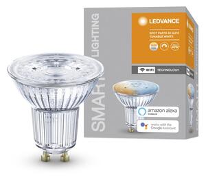 Chytrá kvalitní WiFi LED žárovka GU10 5W, nastavitelná bílá