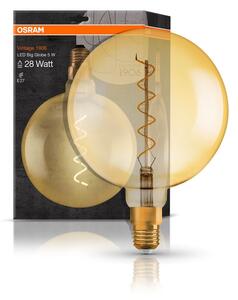 Retro LED žárovka E27 4W VINTAGE teplá bílá