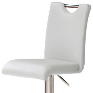 Barová židle HAILEY 2 bílá