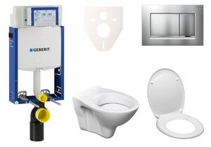 Cenově zvýhodněný závěsný WC set Geberit k zazdění + WC S-Line S-line Pro 110.302.00.5ND7