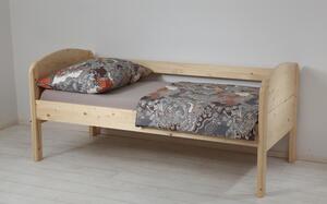 Dřevěná postel Berghen - pečovatelské lůžko