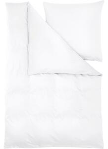 Bílé povlečení z bavlněného saténu 200x135 cm Comfort - Westwing Collection