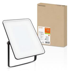 LED reflektor černý 50 W 6500 K IP65 ESSENTIAL, studená bílá