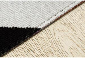 Kusový koberec Gerardo černo krémový 140x190cm