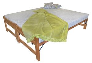 Dřevěná postel Duelo
