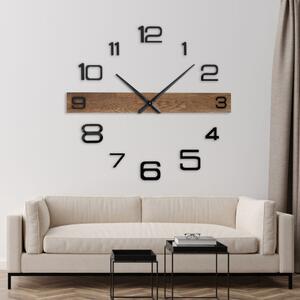 Dřevěné nástěnné hodiny s minimalistickým designem pro interiér | SENTOP MAS023-3073