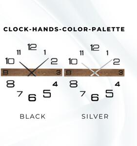 Dřevěné nástěnné hodiny s minimalistickým designem pro interiér | SENTOP MAS023-3073