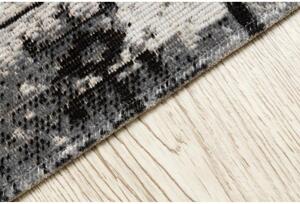 Kusový koberec Sergio šedočerný 80x150cm