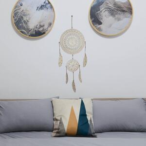 Dřevěný lapač snů OM Mandala - Boho dekorace na zeď I SENTOP PR0001