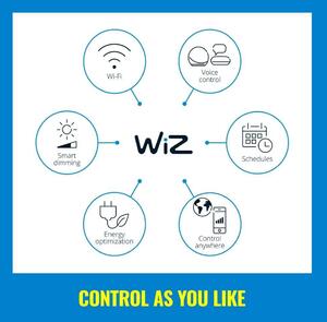 WiZ - Up&Down WiZ 2 Nástěnné Svítidlo RGB WhiteWiZ - Lampemesteren