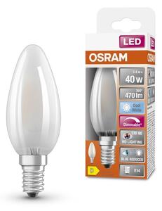 Matná LED stmívatelná žárovka E14 3,4 W SUPERSTAR, studená bílá