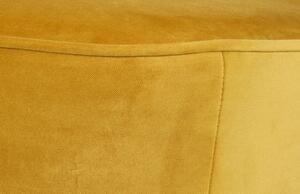 Hoorns Okrově žlutá sametová podnožka Norma