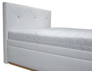 Blanář Manželská postel 180 cm Blanář Dalia (bílá) s rošty, výběr matrací