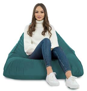 Plyšový sedací vak Primabag Lazy Bali modrá
