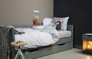 Hoorns Zelená borovicová postel Warde 90x200 cm