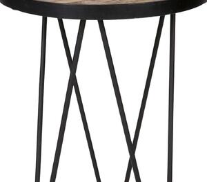 Hoorns Teakový odkládací stolek Dach 39 cm
