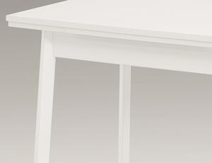 Jídelní stůl Trier II 75x55 cm, bílý, rozkládací