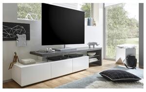 TV stolek ALEXIS bílá/beton