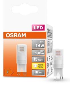 Speciální LED žárovka G9 1,9 W PIN, teplá bílá