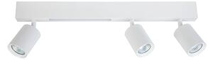Stropní svítidlo Magnet, 3x bílé kovové stínítko + 1x LED 5W, w
