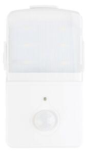 LED svítidlo + boční světlo, 1x LED 0,5w 4000k, w, pohybový senzor