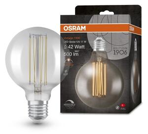 Stmívatelná kouřová LED žárovka E27 11 W VINTAGE, teplá bílá
