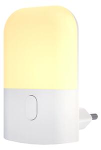 LED svítidlo do zásuvky Kama, 1x LED 0,5w, 2700k, w, senzor soumraku