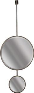 Hoorns Kovové závěsné zrcadlo Merigue 108 cm