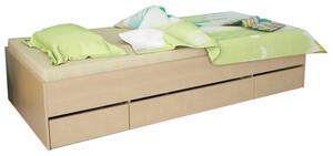 Dřevěná postel Matiasi